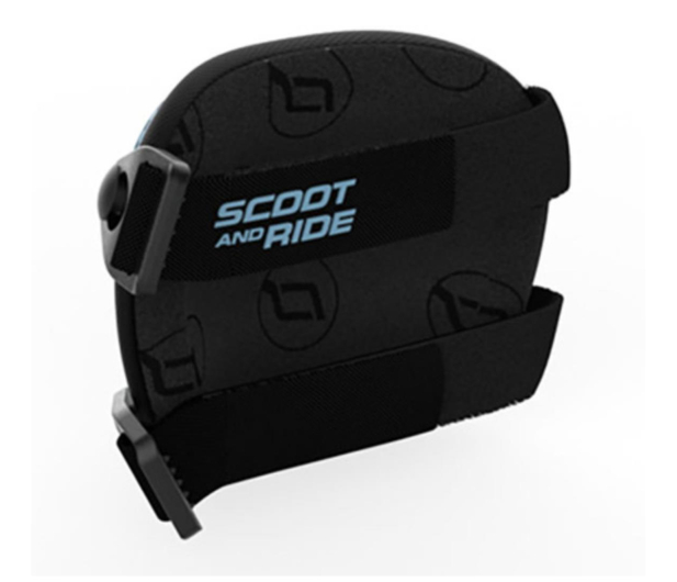 Scoot & Ride Zestaw ochraniaczy na łokcie i kolana rozmiar XXS Steel - 1316204 - zdjęcie 3